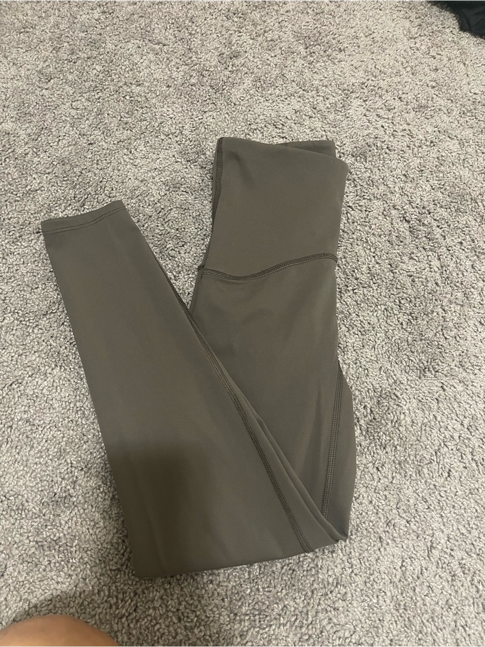 SPANX High-Rise Leggings in Olive Green